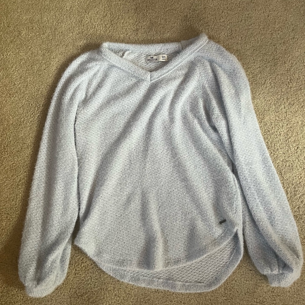 Hollister light blue sweater size XXS